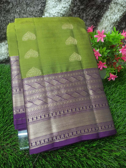 Pure Kanchipuram Silk Saree.