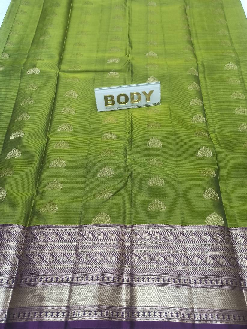 Pure Kanchipuram Silk Saree.