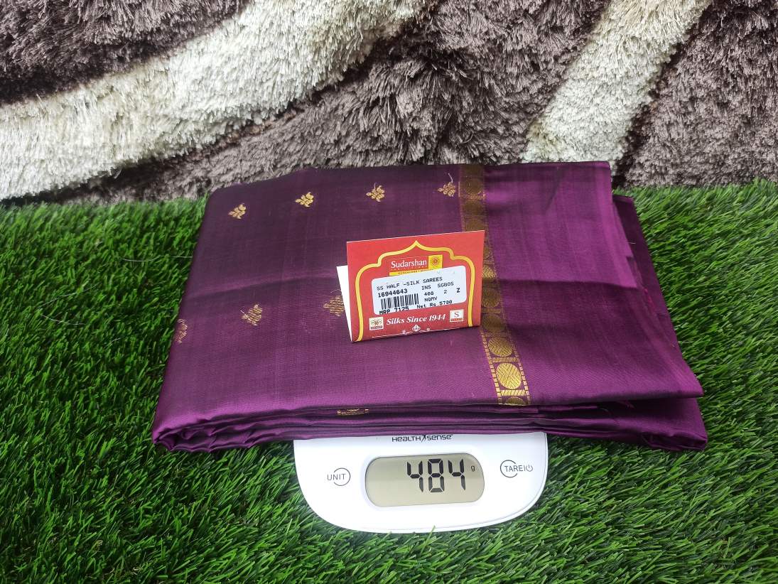 Pure Kanchipuram Silk Saree.