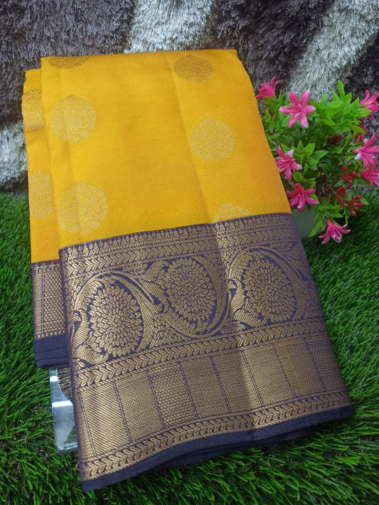 Pure Kanchipuram Silk Saree.