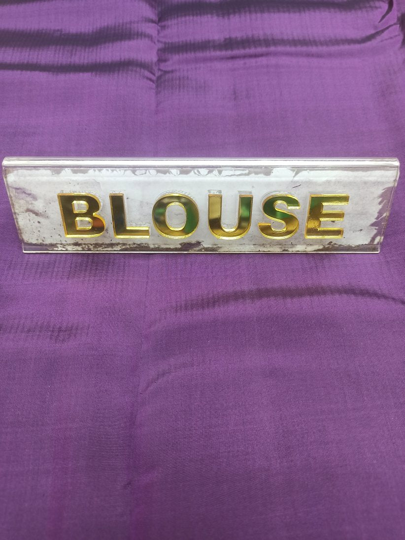 Pure Kanchipuram Silk Saree.