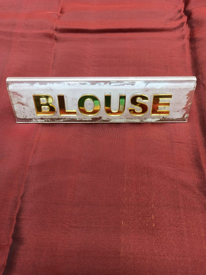 Pure Kanchipuram Silk Saree.