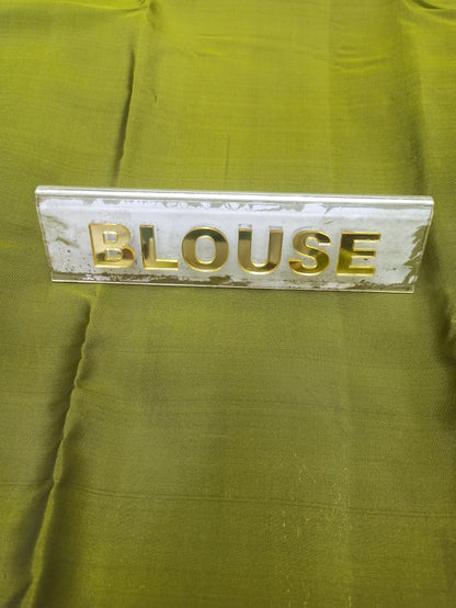 Pure Kanchipuram Silk Saree.