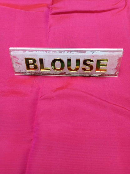 Pure Kanchipuram Silk Saree.