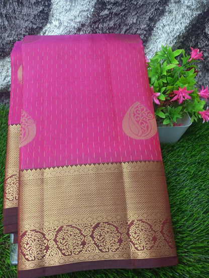 Pure Kanchipuram Silk Saree.