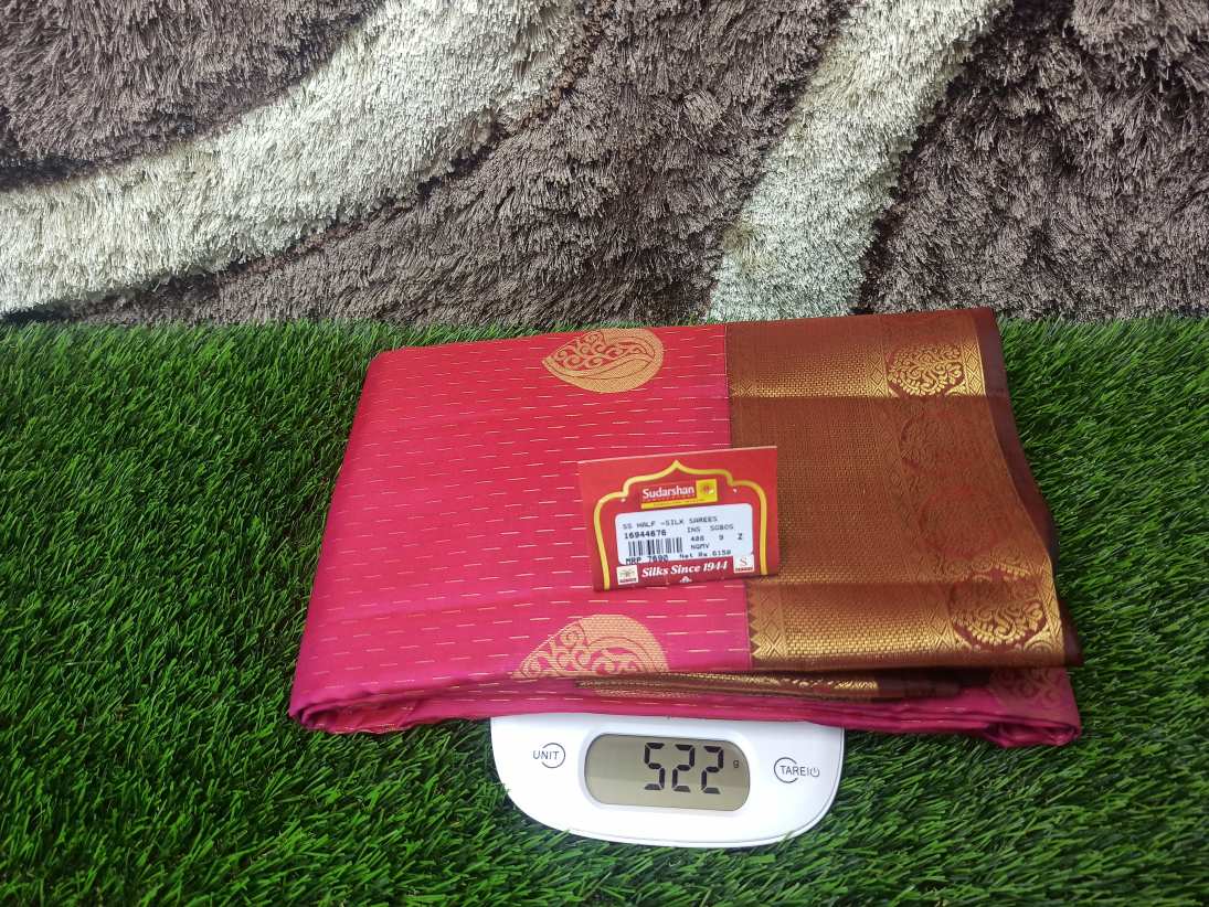 Pure Kanchipuram Silk Saree.