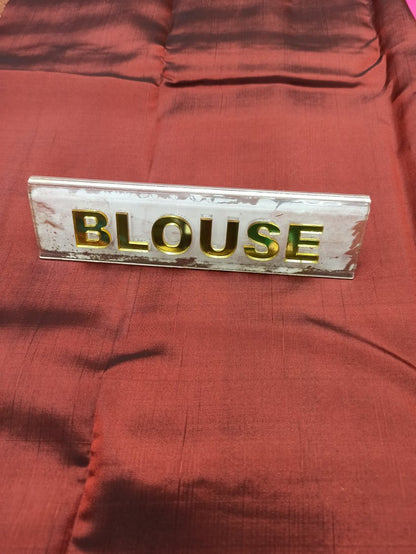 Pure Kanchipuram Silk Saree.