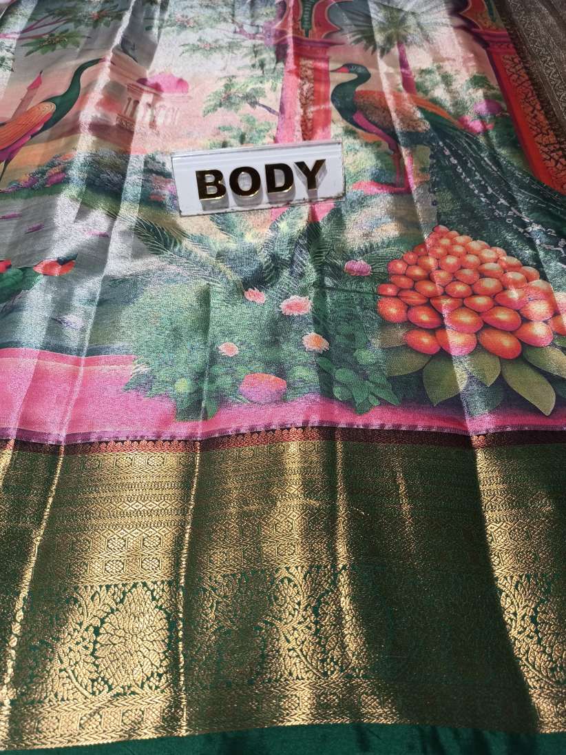 Kanchi Mix Silk Saree.