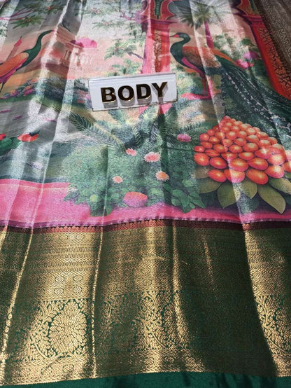 Kanchi Mix Silk Saree.