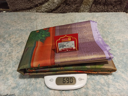 Kanchi Mix Silk Saree.