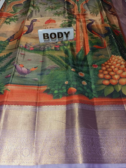 Kanchi Mix Silk Saree.