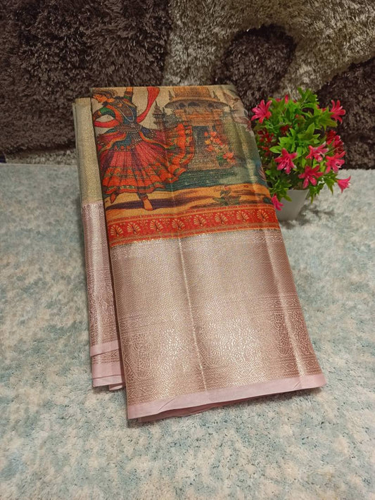 Kanchi Mix Silk Saree.