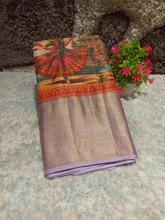 Kanchi Mix Silk Saree.