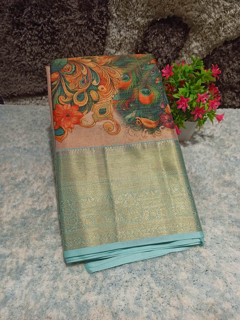 Kanchi Mix Silk Saree.