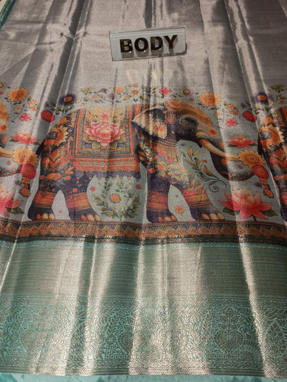 Kanchi Mix Silk Saree.