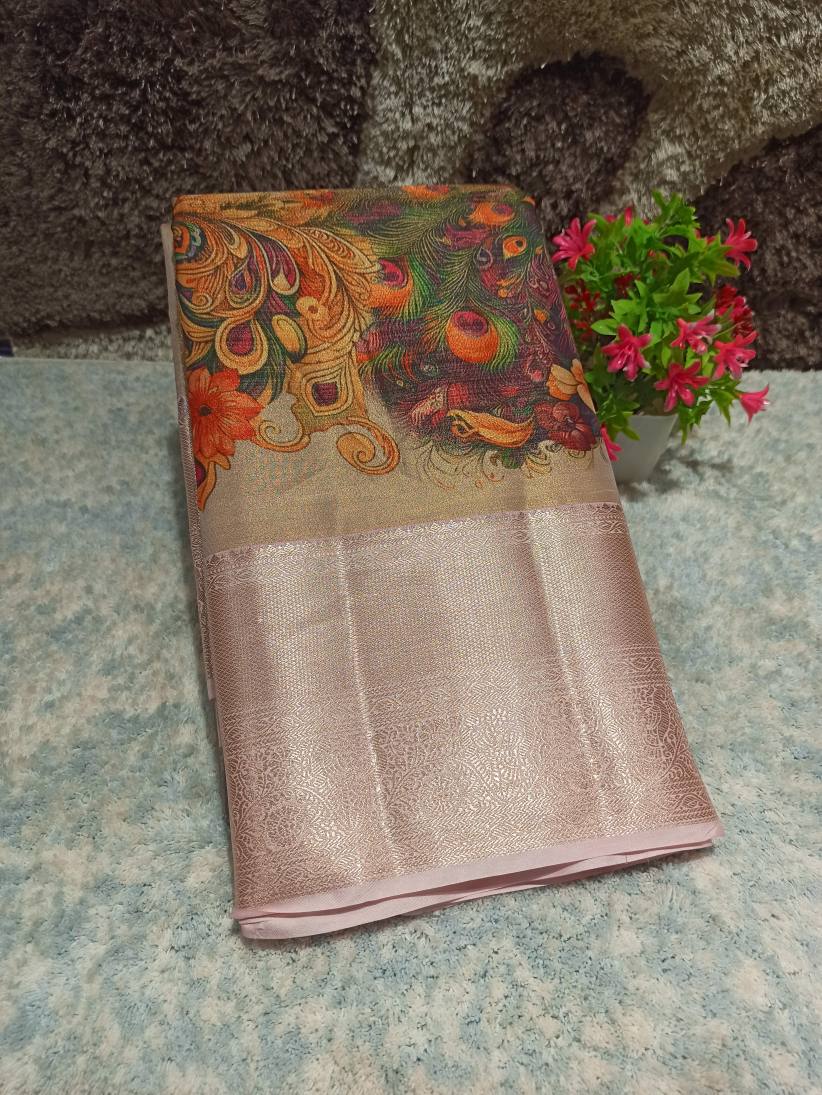 Kanchi Mix Silk Saree.
