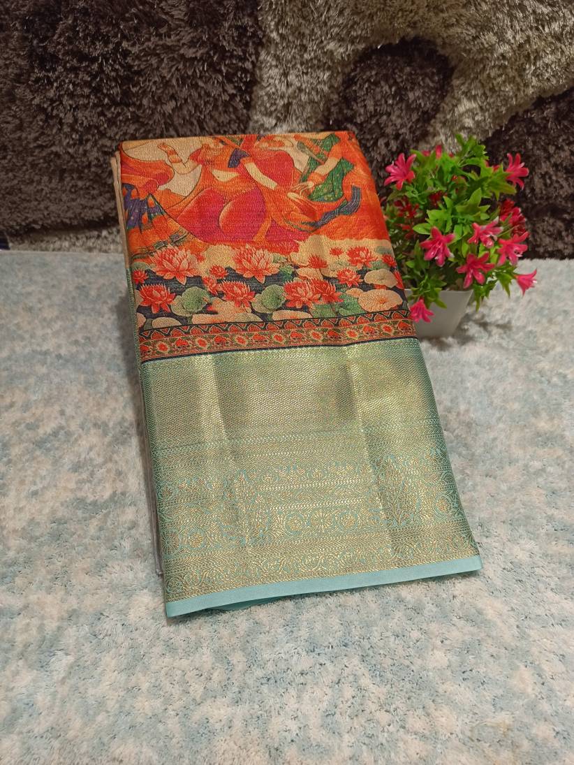 Kanchi Mix Silk Saree.