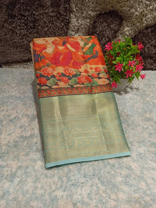 Kanchi Mix Silk Saree.