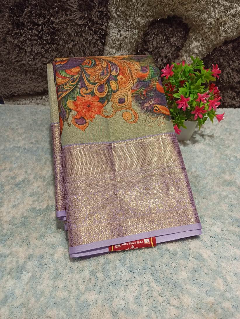 Kanchi Mix Silk Saree.