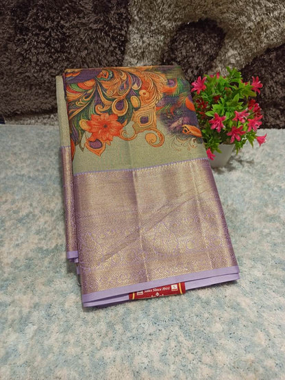 Kanchi Mix Silk Saree.