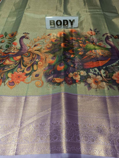 Kanchi Mix Silk Saree.