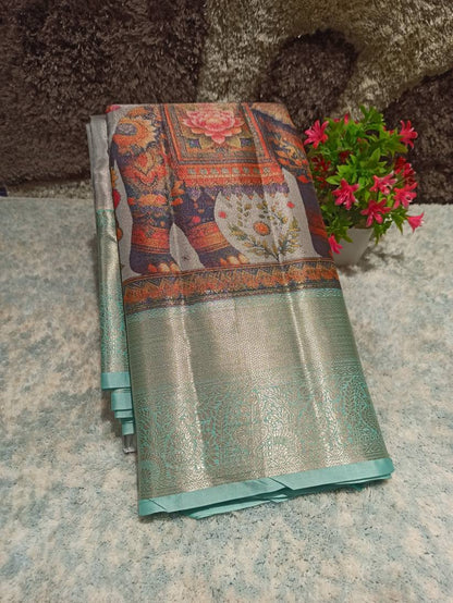 Kanchi Mix Silk Saree.