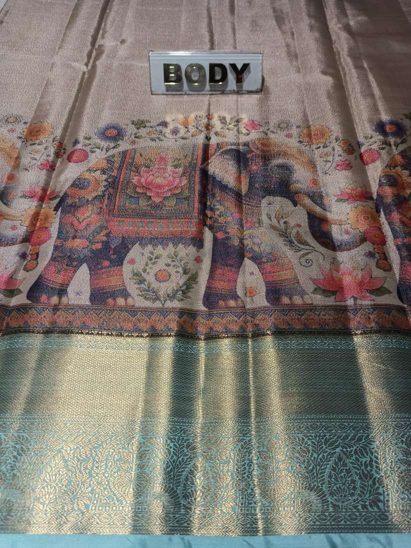 Kanchi Mix Silk Saree.