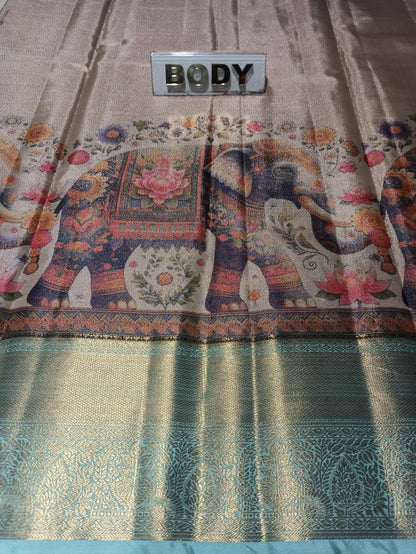 Kanchi Mix Silk Saree.