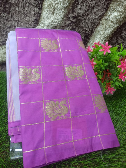 Kanchi Mix Silk Saree.
