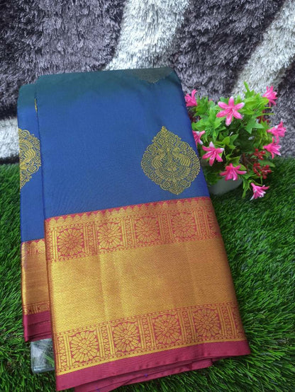 Kanchi Mix Silk Saree.