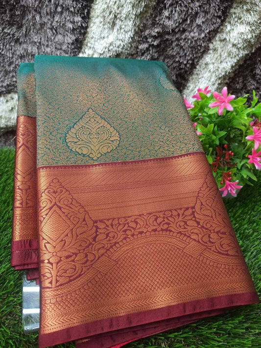 Kanchi Mix Silk Saree.