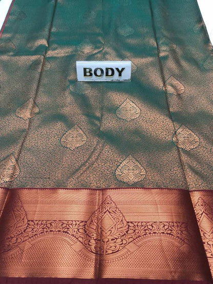 Kanchi Mix Silk Saree.