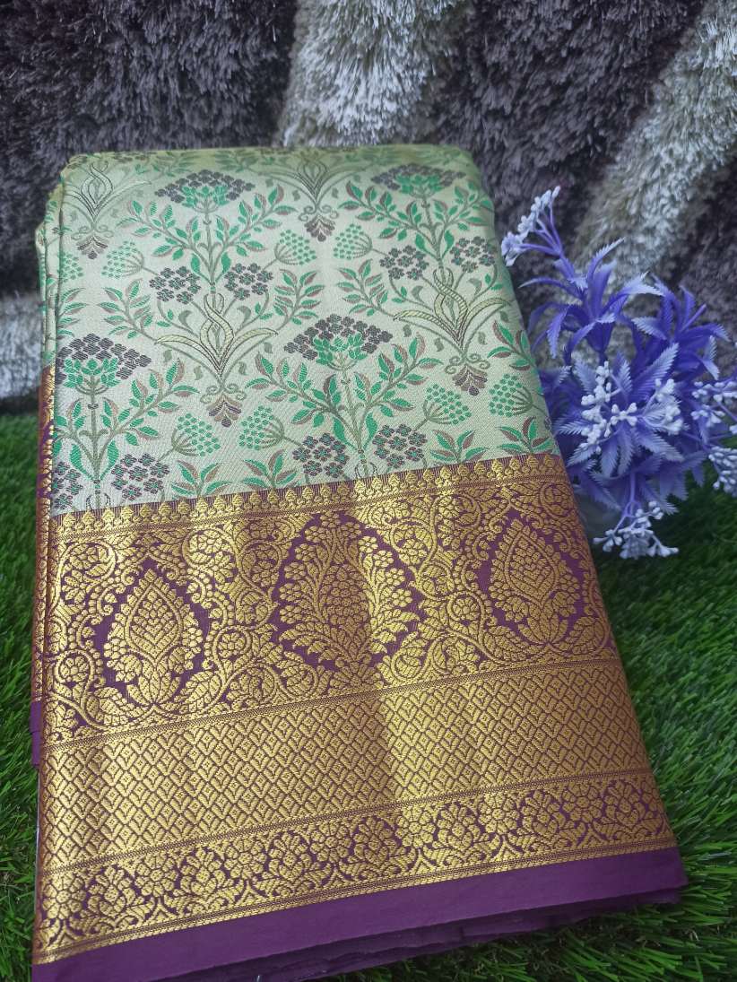 Kanchi Mix Silk Saree.