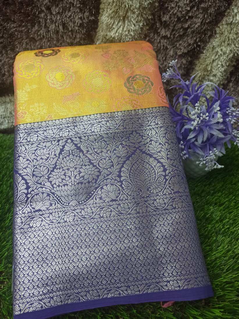 Kanchi Mix Silk Saree.