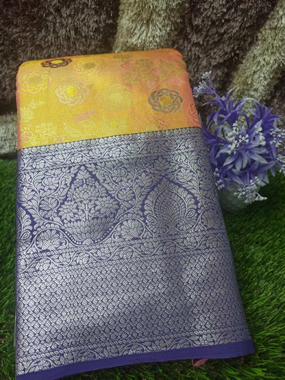 Kanchi Mix Silk Saree.