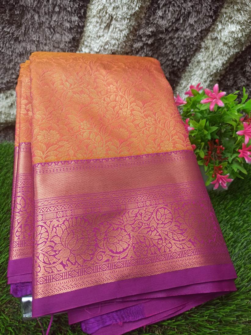 Kanchi Mix Silk Saree.