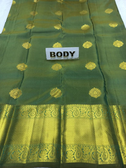 Pure Kanchipuram Silk Saree.