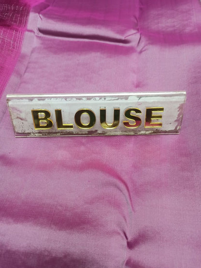 Pure Kanchipuram Silk Saree.