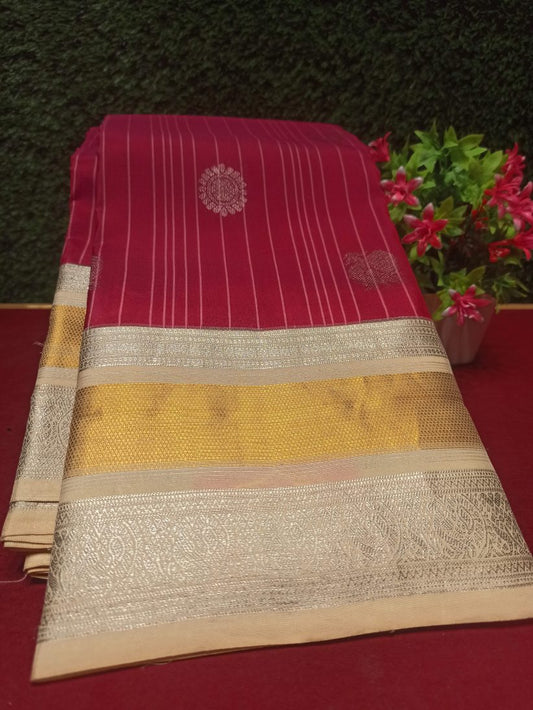 Pure Kanchipuram Silk Saree.