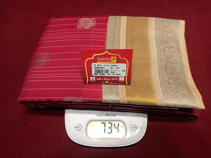 Pure Kanchipuram Silk Saree.