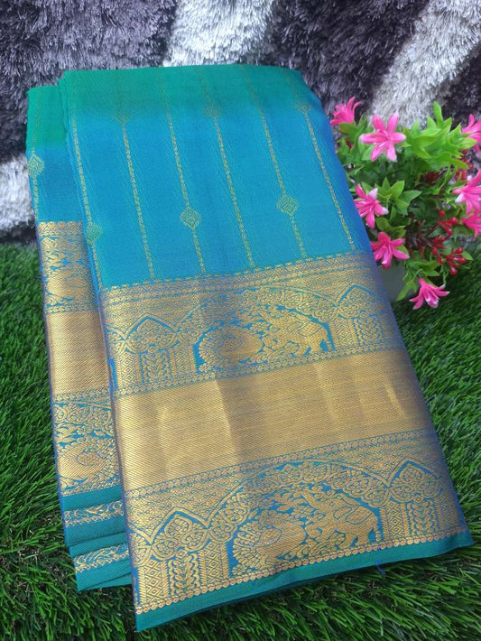 Pure Kanchipuram Silk Saree.