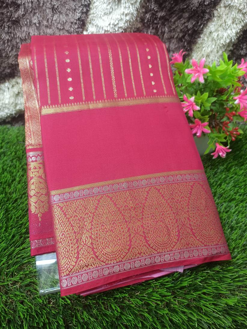 Pure Kanchipuram Silk Saree.