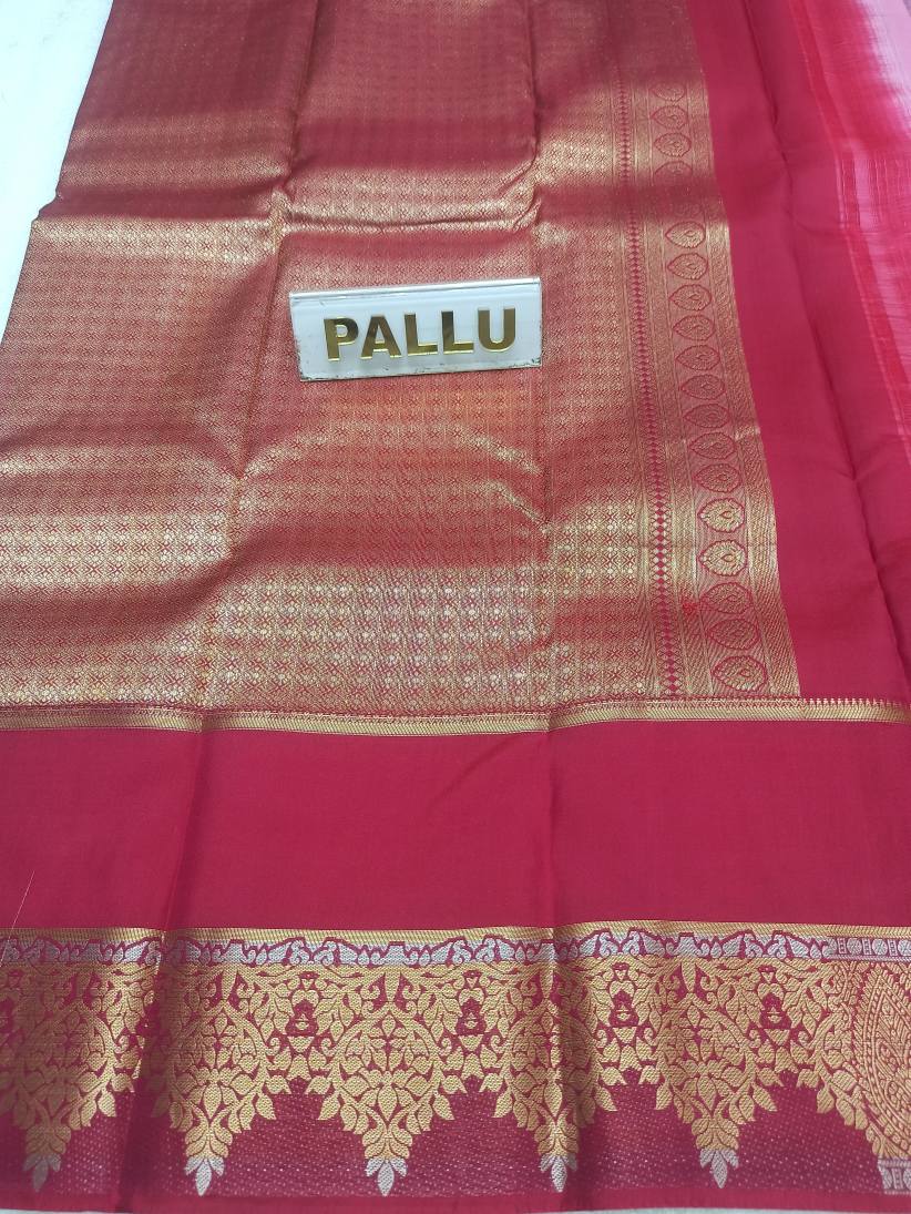 Pure Kanchipuram Silk Saree.