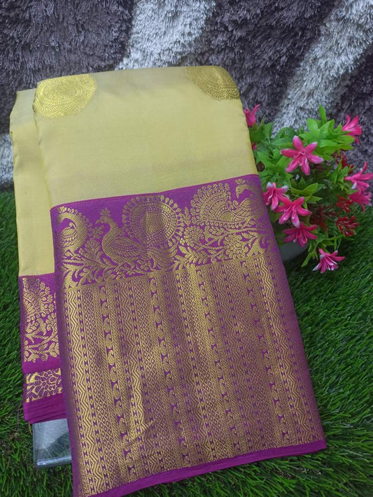 Pure Kanchipuram Silk Saree.