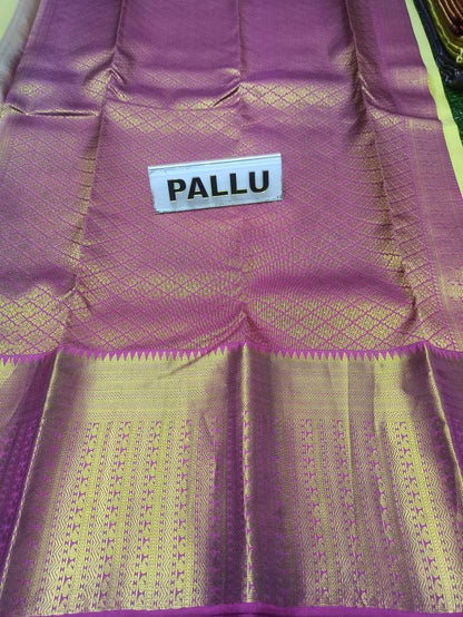 Pure Kanchipuram Silk Saree.