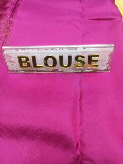 Pure Kanchipuram Silk Saree.