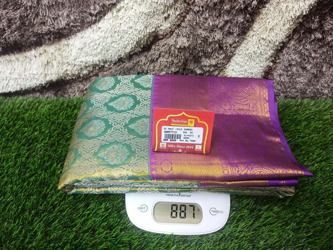 Pure Kanchipuram Silk Saree.