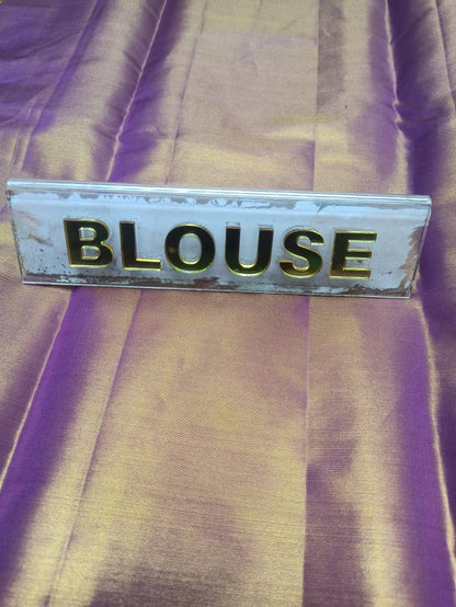 Pure Kanchipuram Silk Saree.