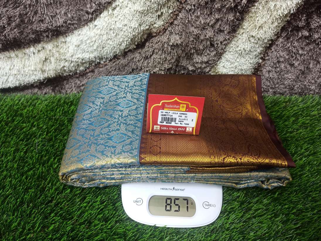 Pure Kanchipuram Silk Saree.