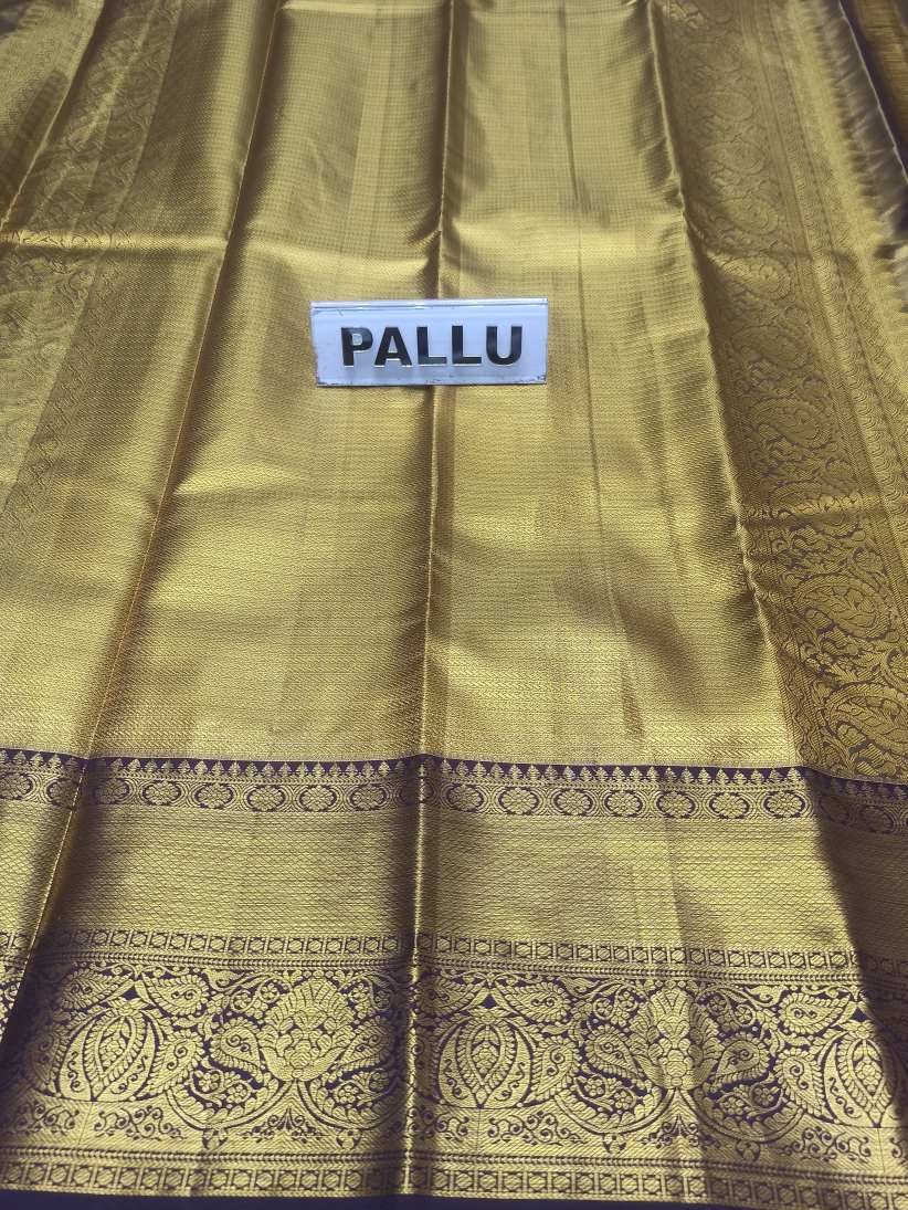 Pure Kanchipuram Silk Saree.